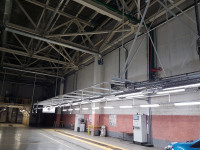 Изготовление и монтаж подвесной металлоконструкции участка MADC